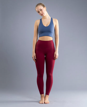 Legging Bolsillos Internos Atenea Wine