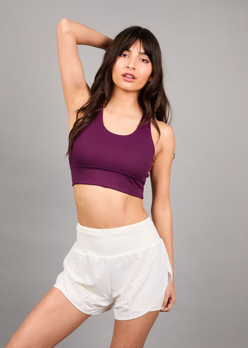 Short Con Pretina Aerius White