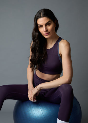 Legging Atenea Dark Plum CompressFit™