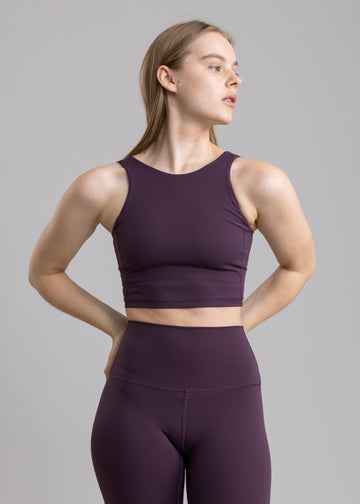 Peto Sujeción Alta Cibeles Dark Grape CompressFit™