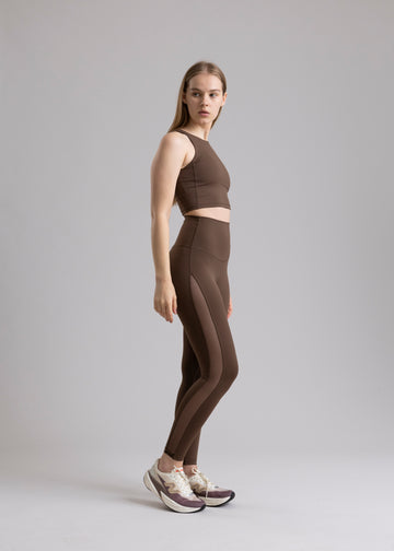 Legging Durga Shade Green con Malla Lateral CompressFit™