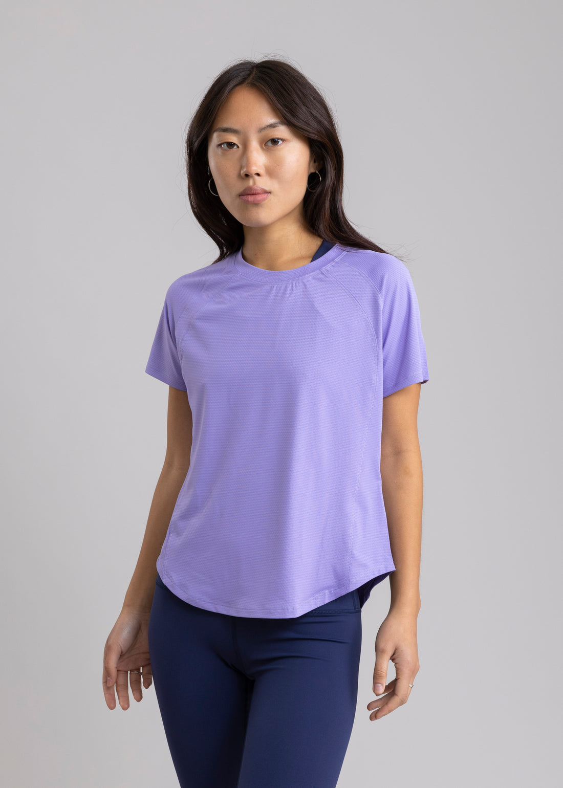 Polera Thal Old Lavander - Transpirable y Secado Rápido