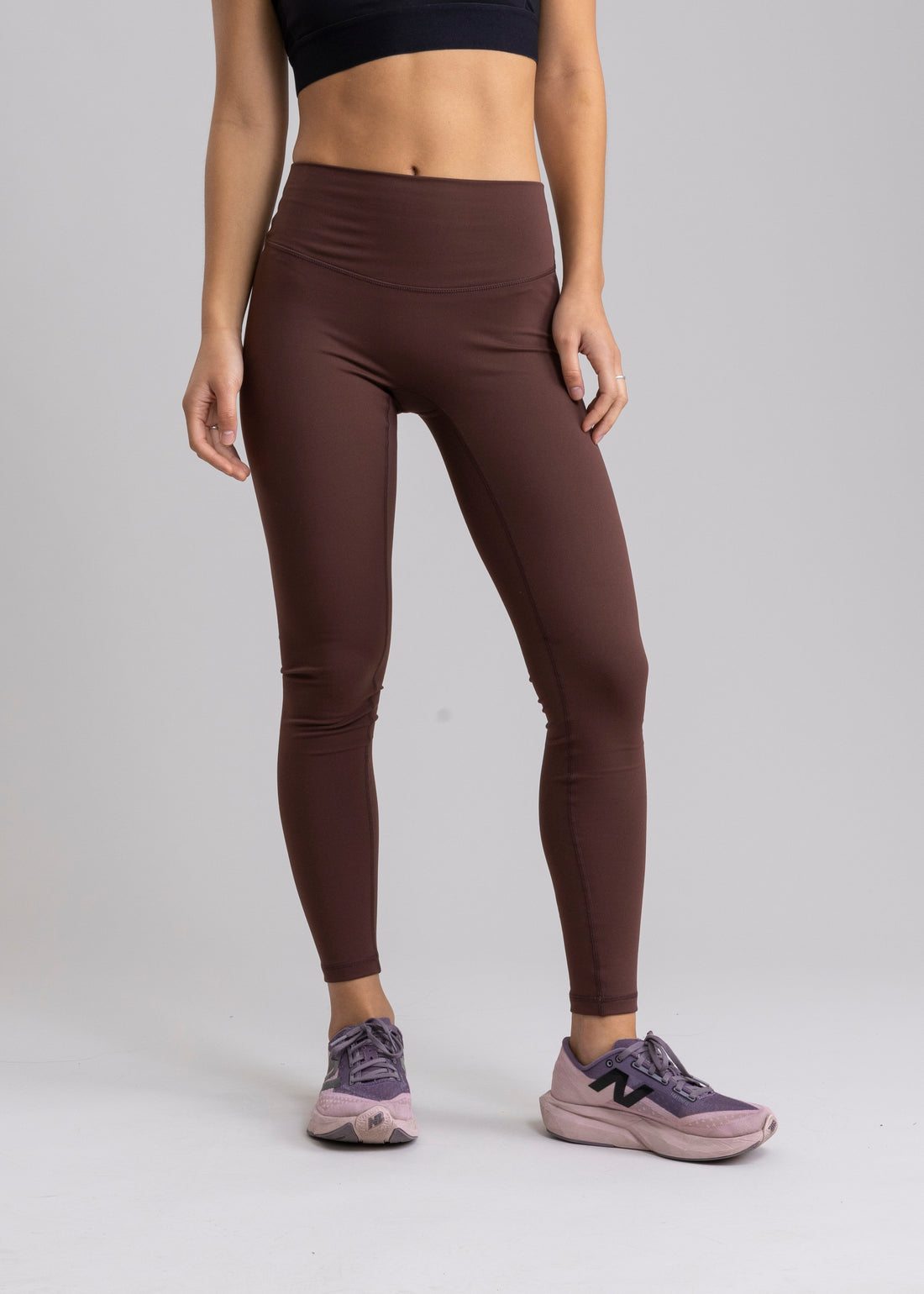 Legging Largo 7/8 Sin Costura Frontal Pax Dark Ochre