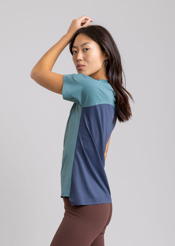 Polera Var Stone Blue - Transpirable Ultra Light