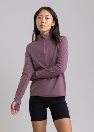 Poleron Deportivo Rati Autum Purple CompressFit™