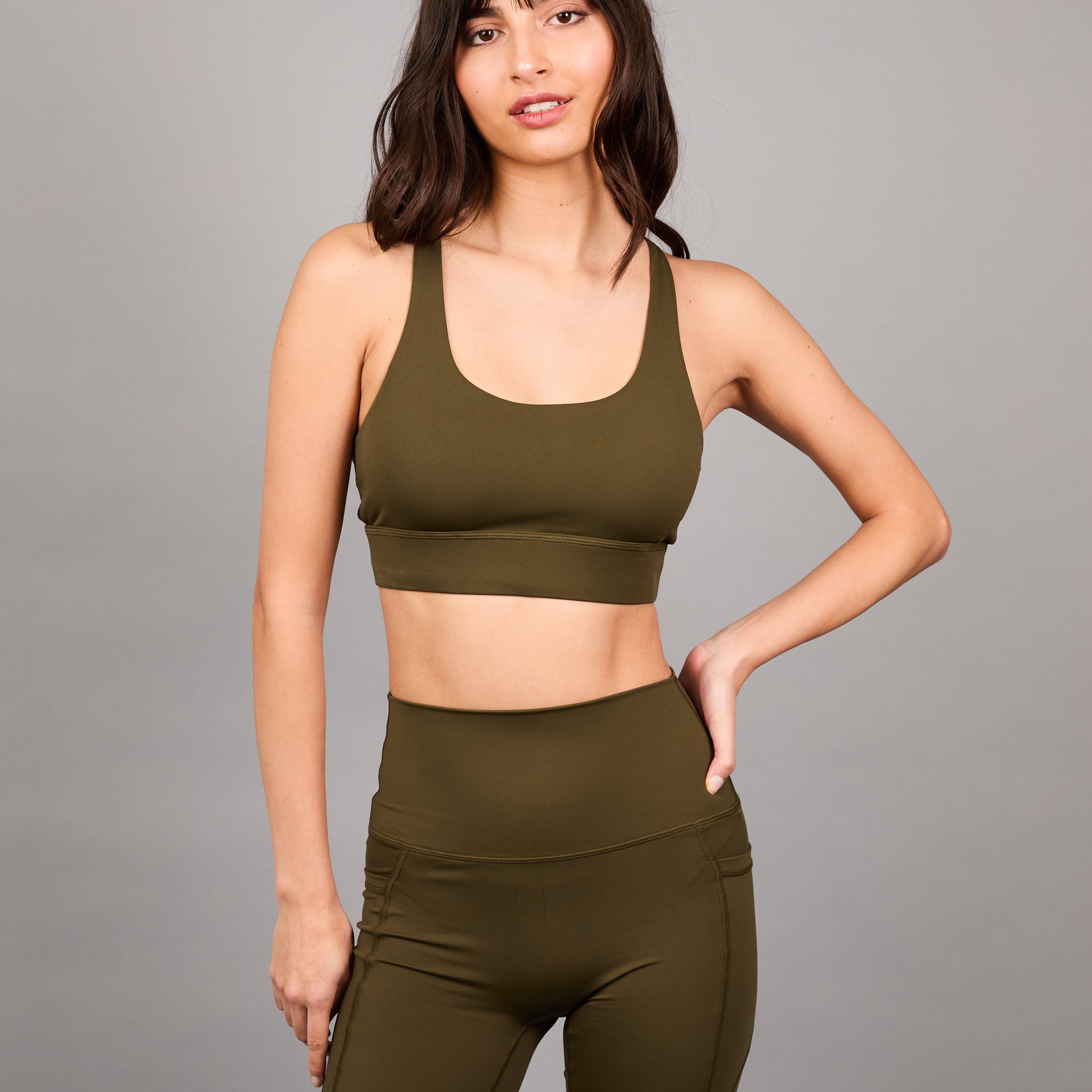 Peto Seshat Seaweed Green - Sujeción Media / Alta