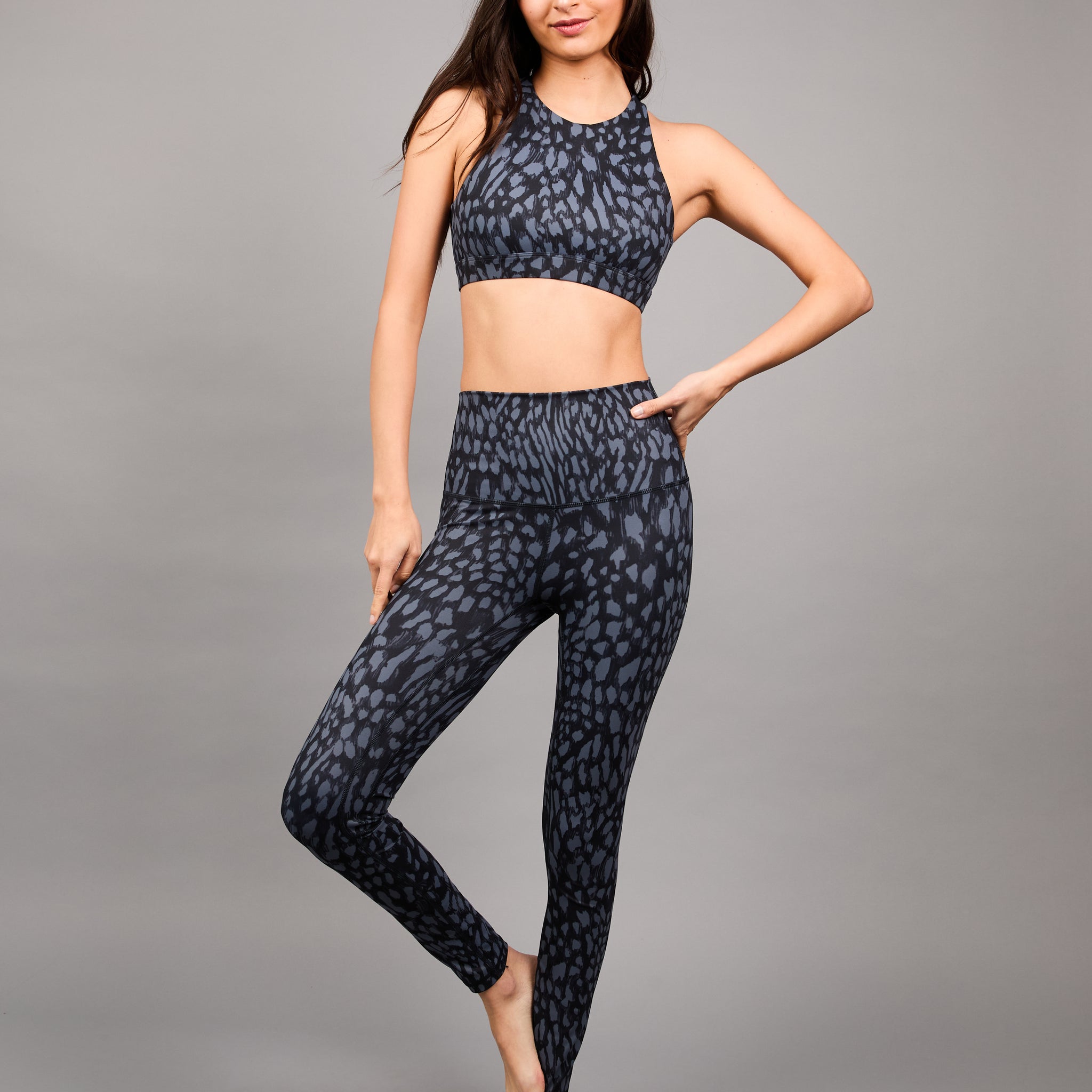 Legging Atenea Animal Grey - Ultra Soft