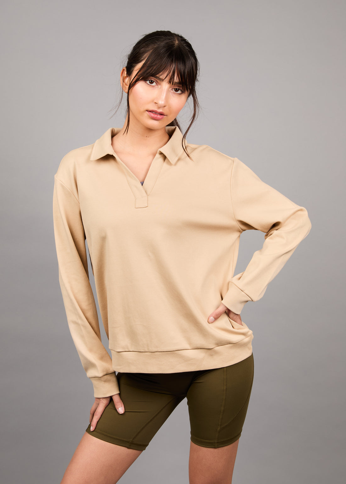 Poleron Frigg Light Sand