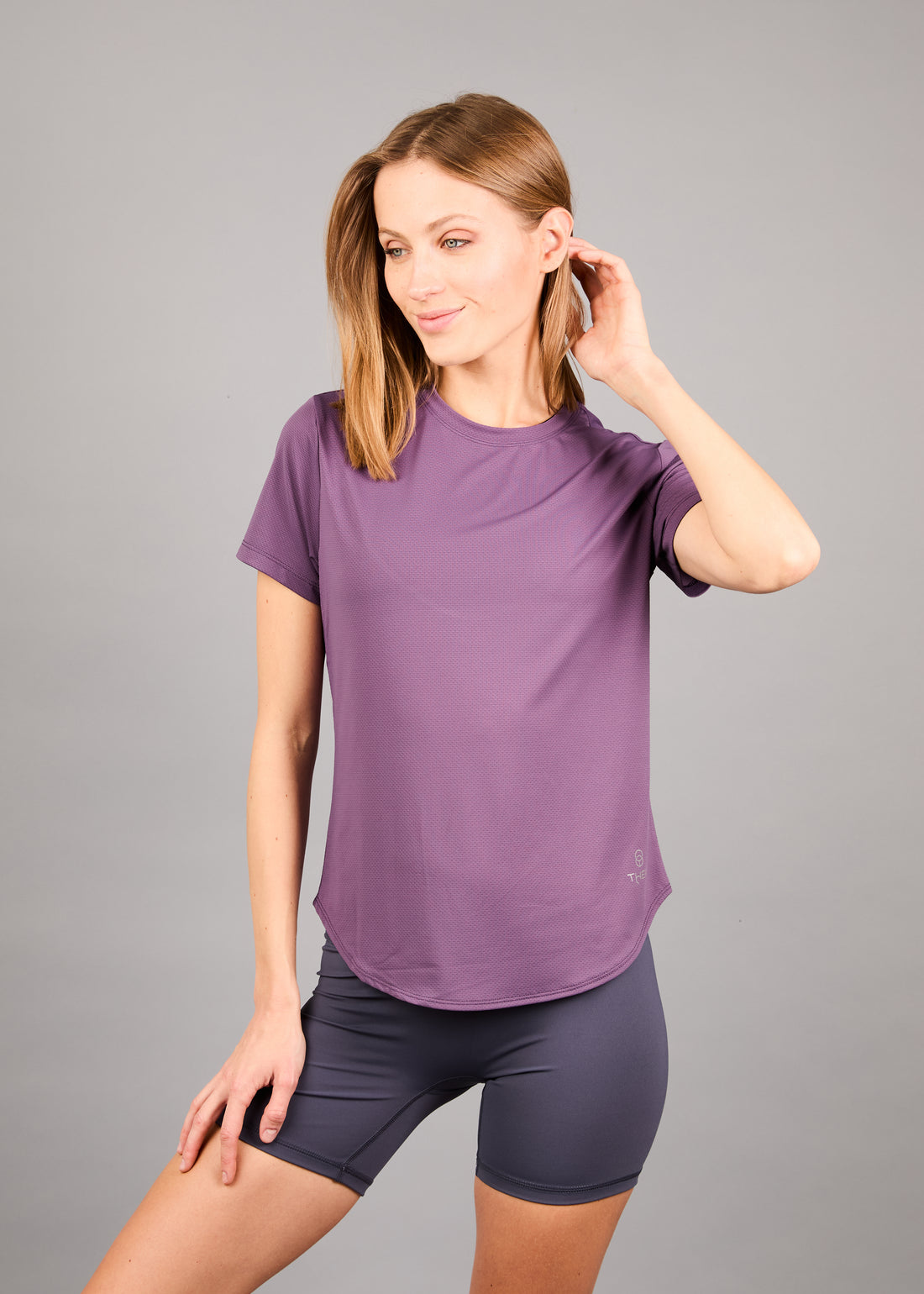 Polera Transpirable Manga Corta Ceres Violet